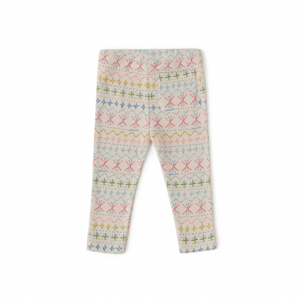 Petit Ski Legging - Snow Patrol- Back Pocket- Flatlay