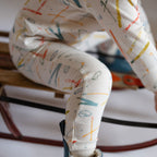 Petit Ski Legging - Apres- On Toddler- Pathfinder Boot- Matching Colorful Ski Print Set