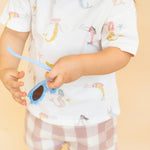 Dropped Shoulder Short Sleeve T-Shirt - Mermaid Melody