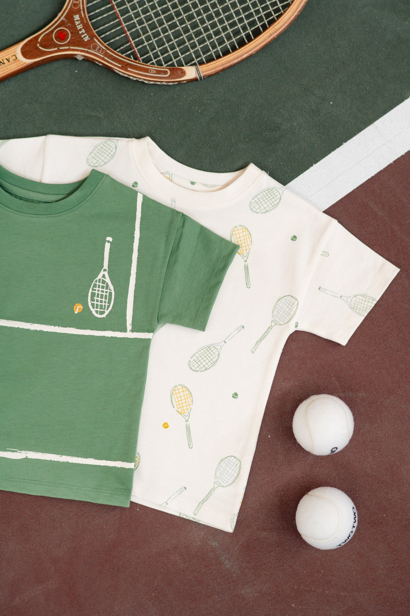 Dropped Shoulder Short Sleeve T-Shirt - Doubles