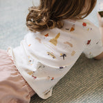 Dropped Shoulder Short Sleeve T-Shirt - Explore the World