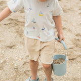 Dropped Shoulder Short Sleeve T-Shirt - Set Sail