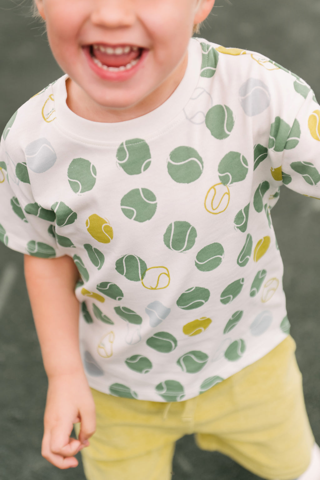 dropped shoulder short sleeve t shirt ace