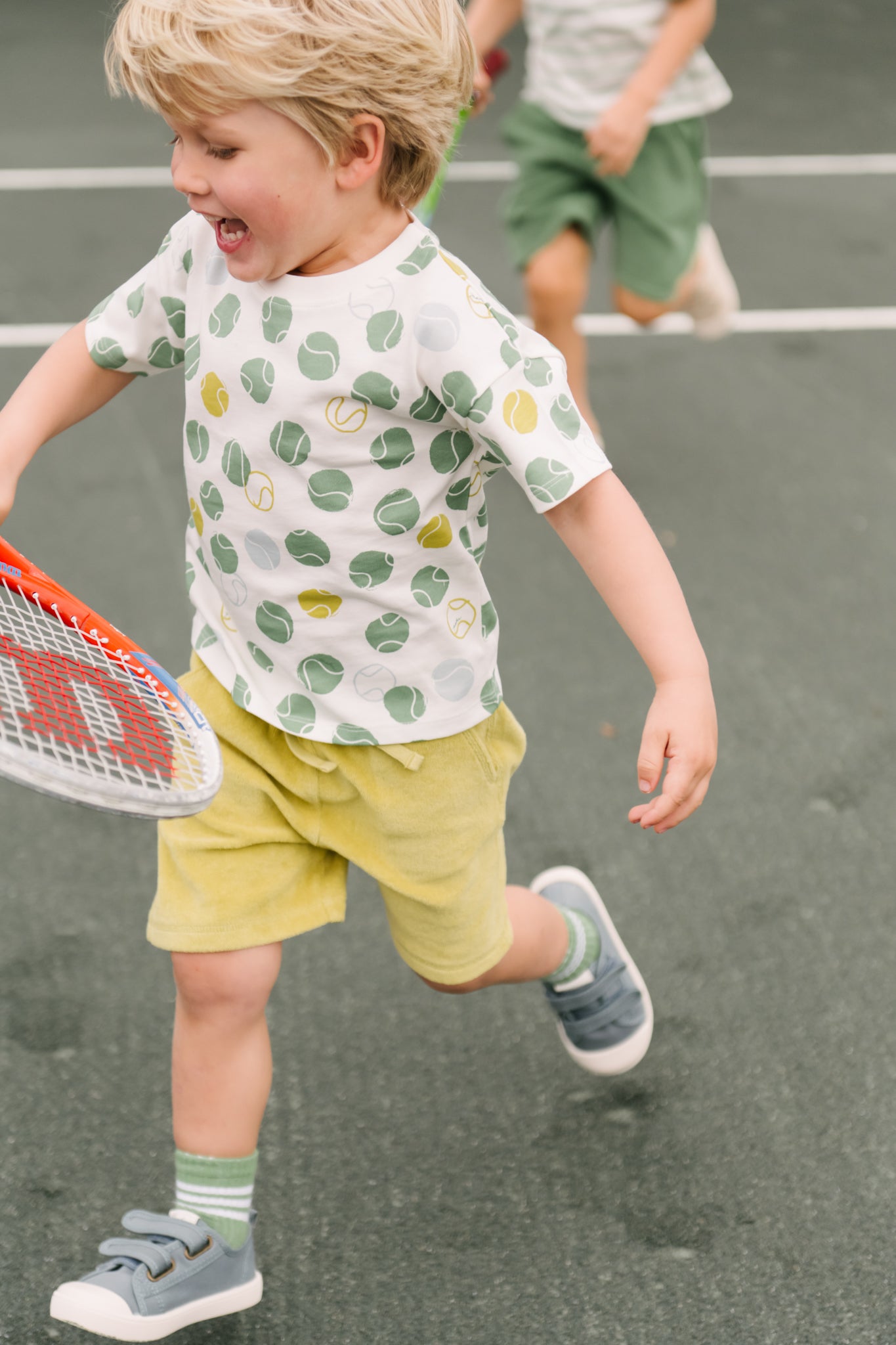 Dropped Shoulder Short Sleeve T-Shirt - Ace