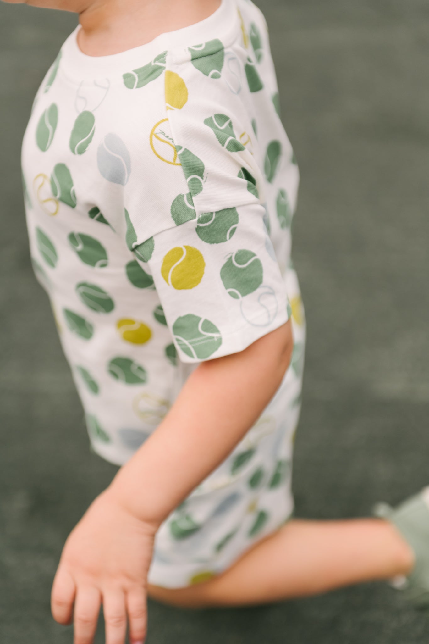 Dropped Shoulder Short Sleeve T-Shirt - Ace