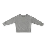 French Terry Toddler Sweatshirt - Heather Grey- Front