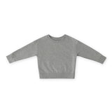 French Terry Toddler Sweatshirt - Heather Grey- Front
