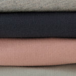 French Terry Toddler Ruffle Sweatshirt - Heather Grey- Closeup