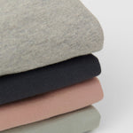 French Terry Toddler Ruffle Sweatshirt - Heather Grey- Group- Folded Stack