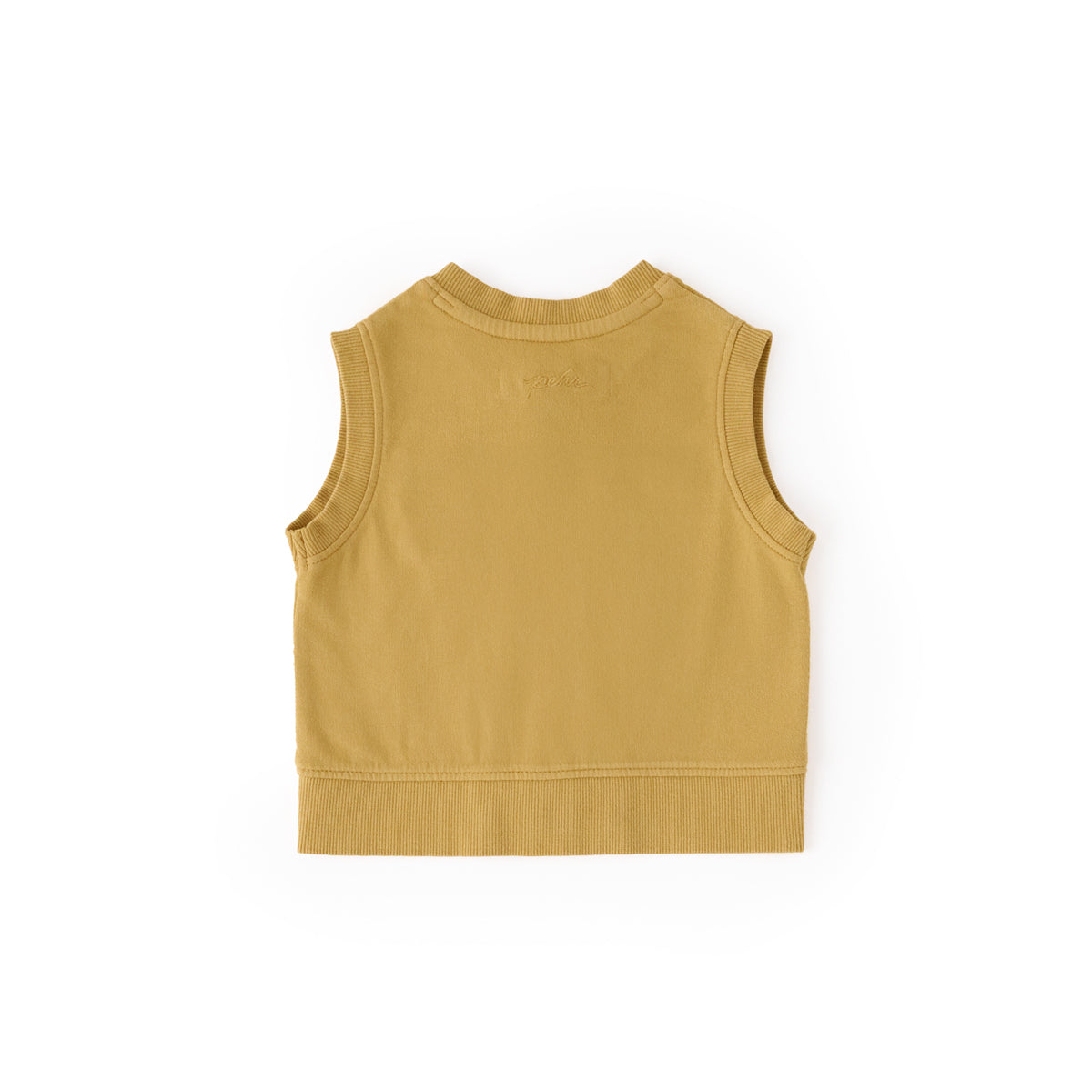 French Terry Patch Pocket Vest Top Pehr   