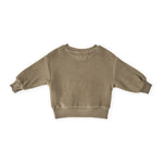 Pehr-Teddy Fleece Dropped Shoulder Sweatshirt-Moss-8
