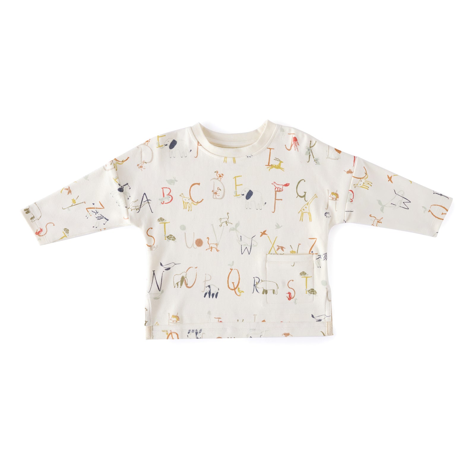 Long Sleeve Top Top Pehr A to Zoo 18 - 24 mos. 