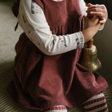 Dropped Shoulder Long Sleeve Top - Explore the World Holiday