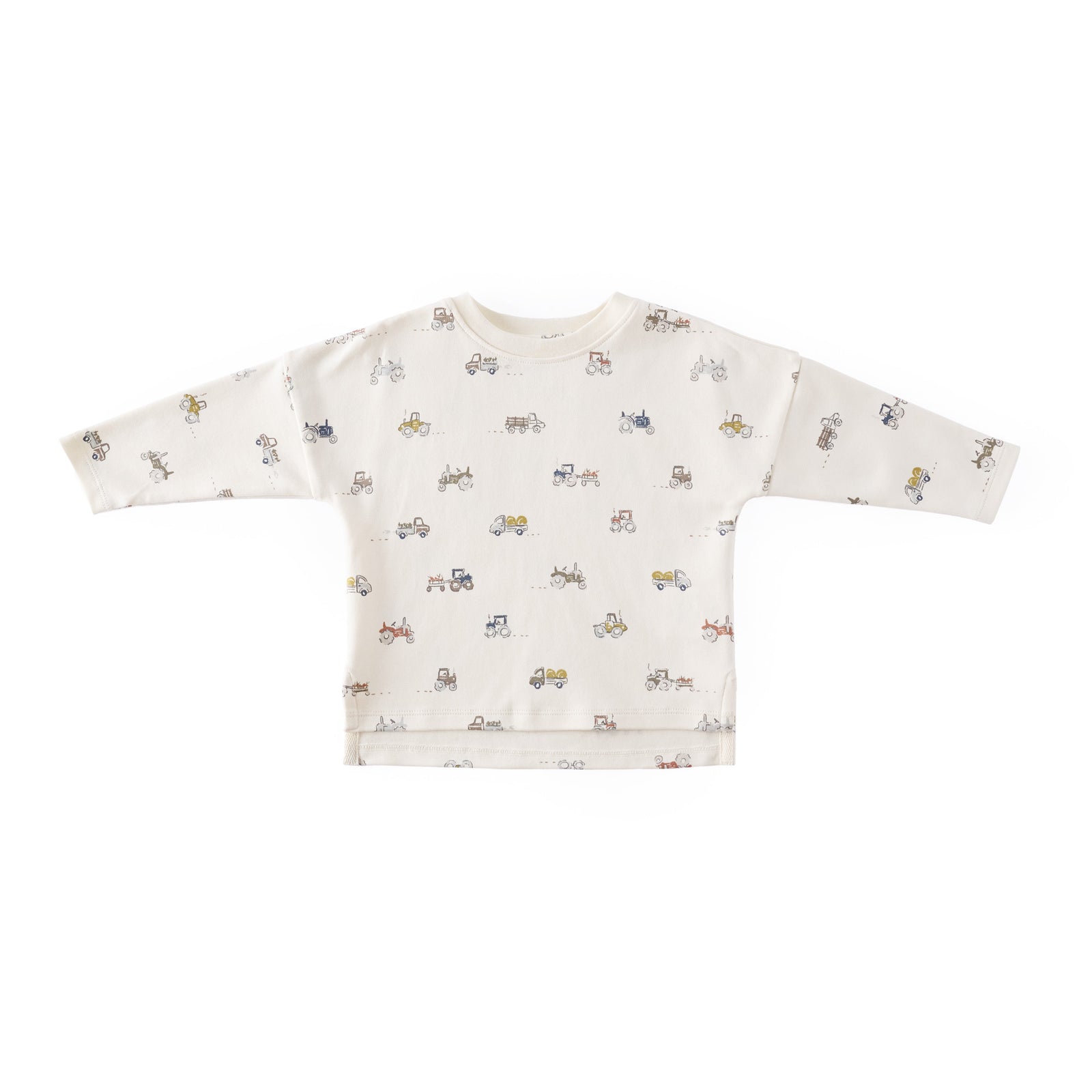 Dropped Shoulder Long Sleeve Toddler Top