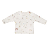 Dropped Shoulder Long Sleeve Toddler Top