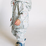 Park Jacket - Crawling Critters Blue