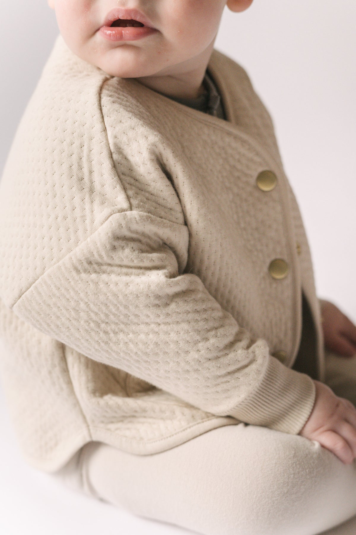 kids cloud jacket natural