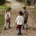 Pehr-Corduroy Kids Quilted Vest-Portobello-4