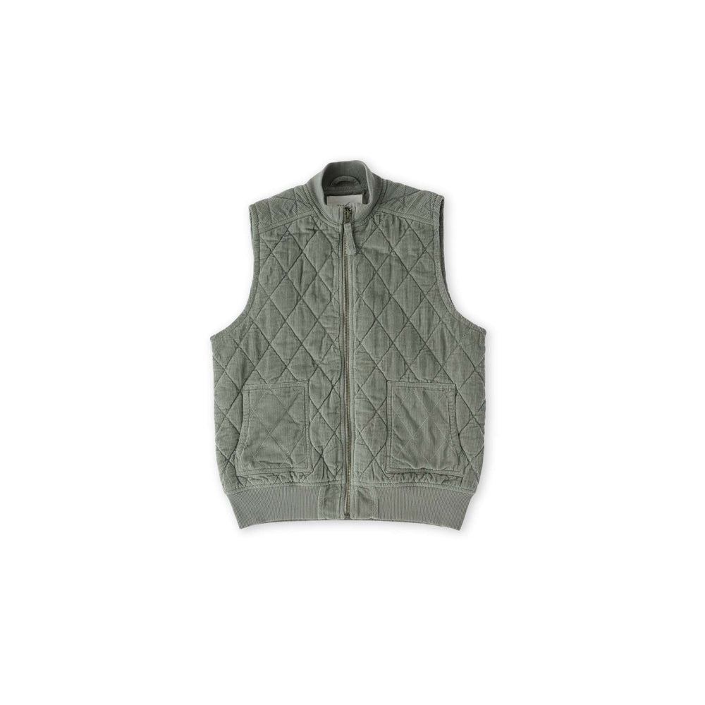 Corduroy Quilted Vest