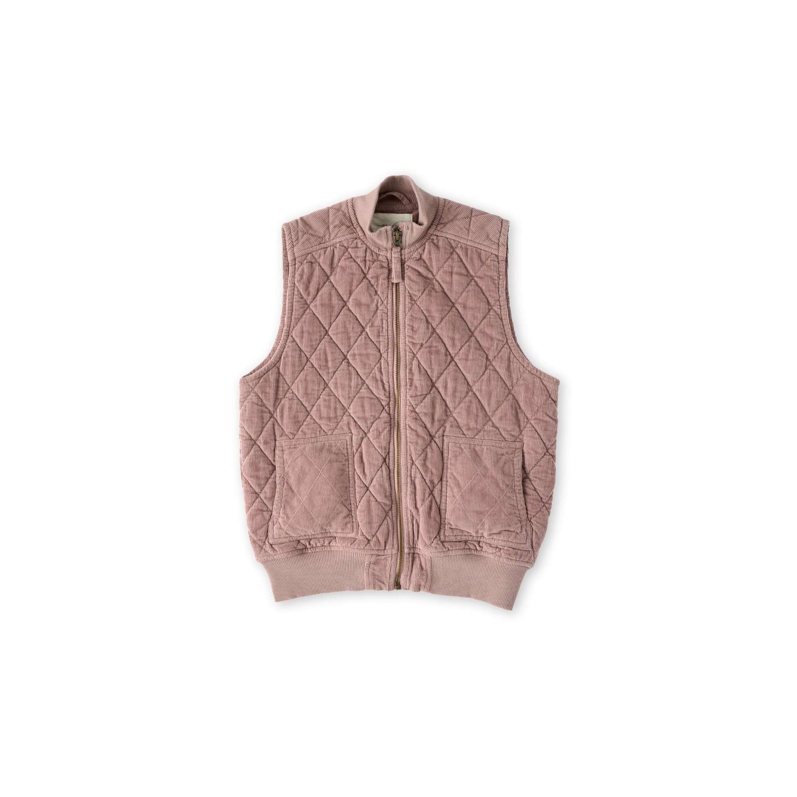 Corduroy Quilted Vest