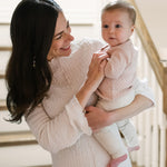 Pehr-Pointelle Knit Sweater-Soft Peony-Baby-3