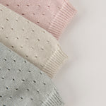 Pehr-Pointelle Knit Sweater-Soft Peony-Baby-5