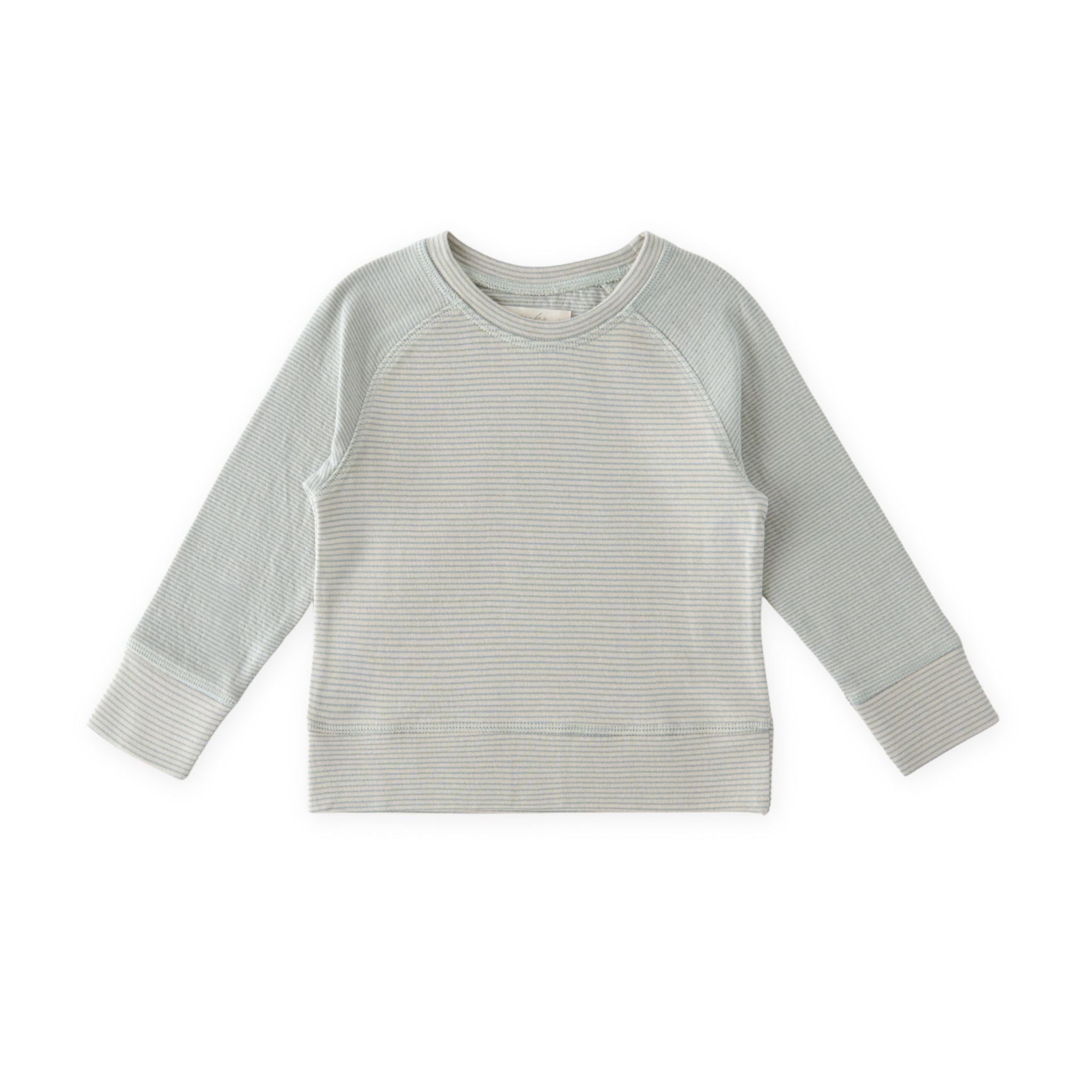 Pehr- Sailor Stripe Raglan Top - Sea -1