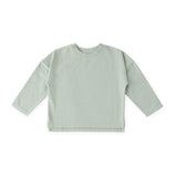 Pehr-Garment Dye Dropped Shoulder Long Sleeve-Sea-1