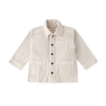 Pehr-Vintage Twill Chore Jacket-Natural-1