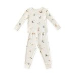 Pehr-Ribbed Toddler Pajama - Zodiac- 1