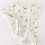 Pehr-Ribbed Toddler Pajama-Zodiac-5