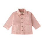 Vintage Twill Toddler Chore Jacket - Peony