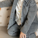 Pehr-Vintage Twill Chore Jacket-Charcoal-3