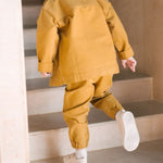 Pehr-Vintage Twill Chore Jacket-Caramel-3