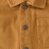 Pehr-Vintage Twill Chore Jacket-Caramel-4