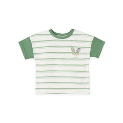 Dropped Shoulder Short Sleeve T-Shirt - Court Side