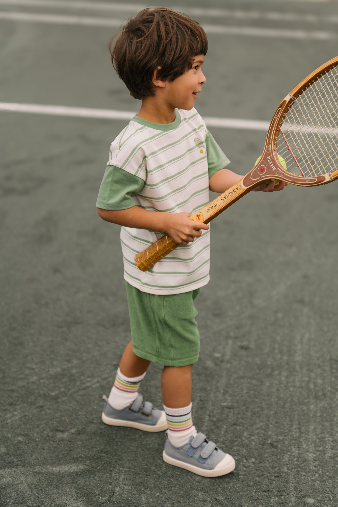 tennis dropped shoulder t shirt court side short sleeve