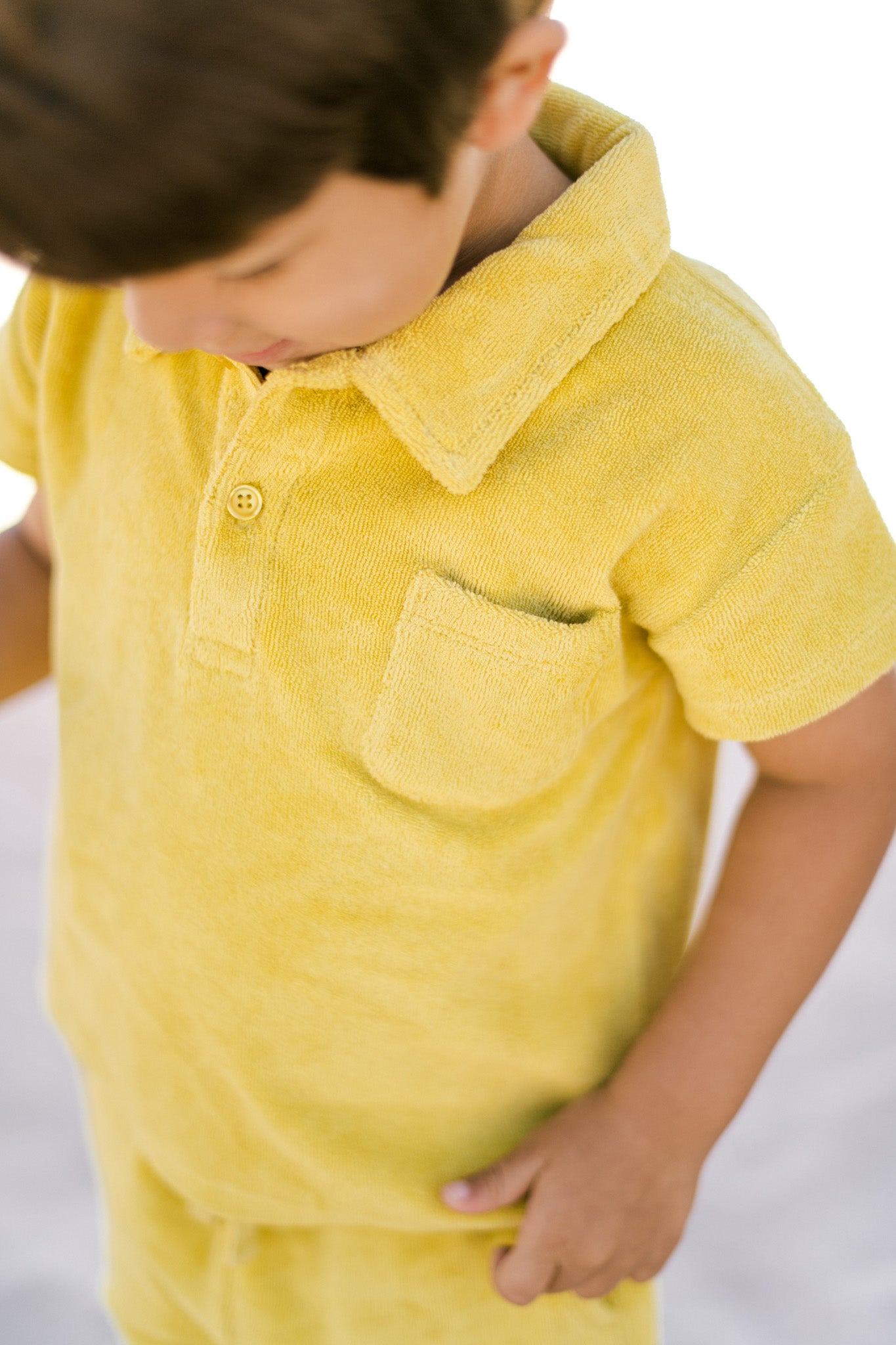 Classic Terry Polo - Citrus