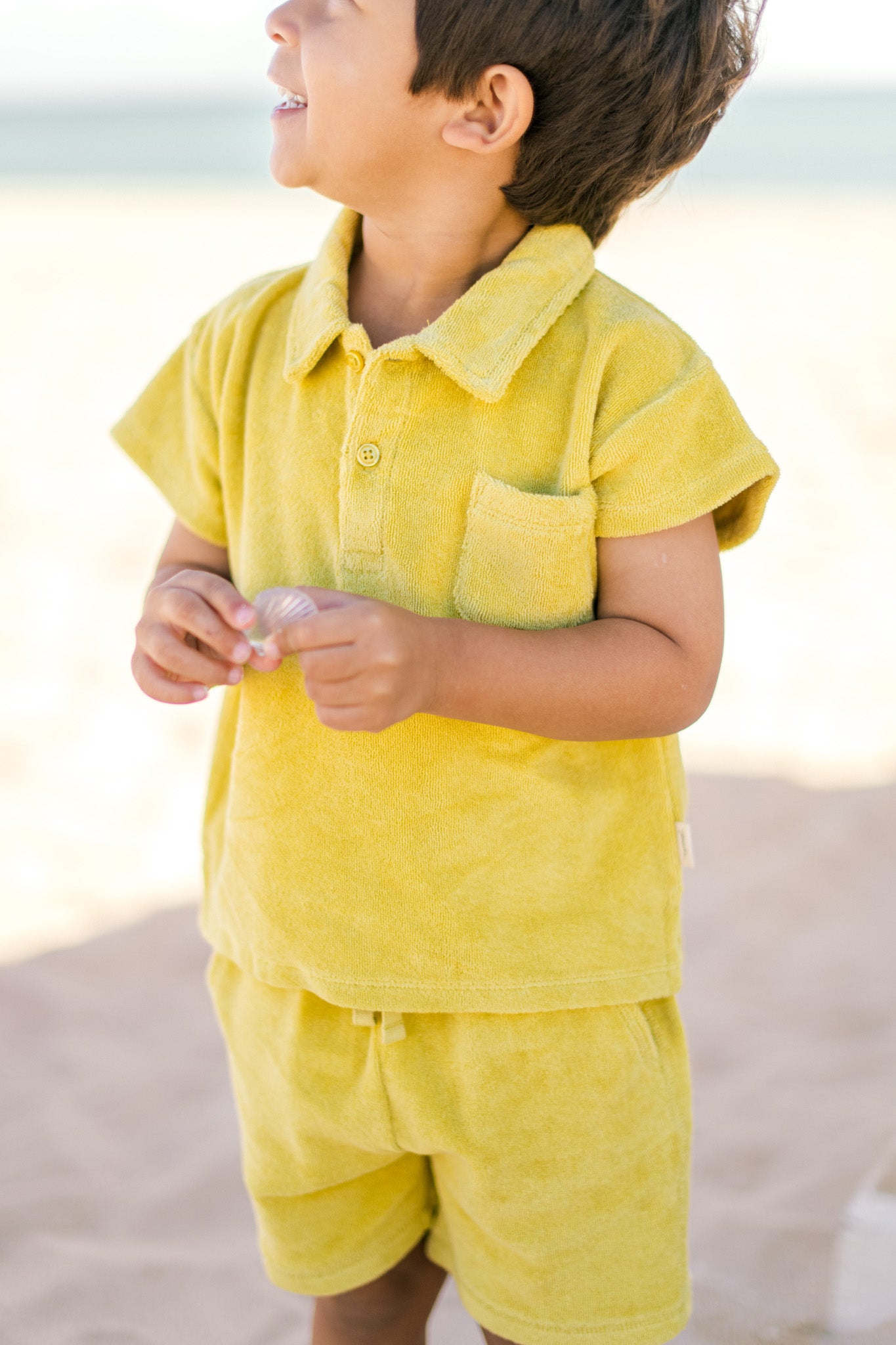 Classic Terry Polo - Citrus