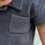 Classic Terry Polo - Ocean