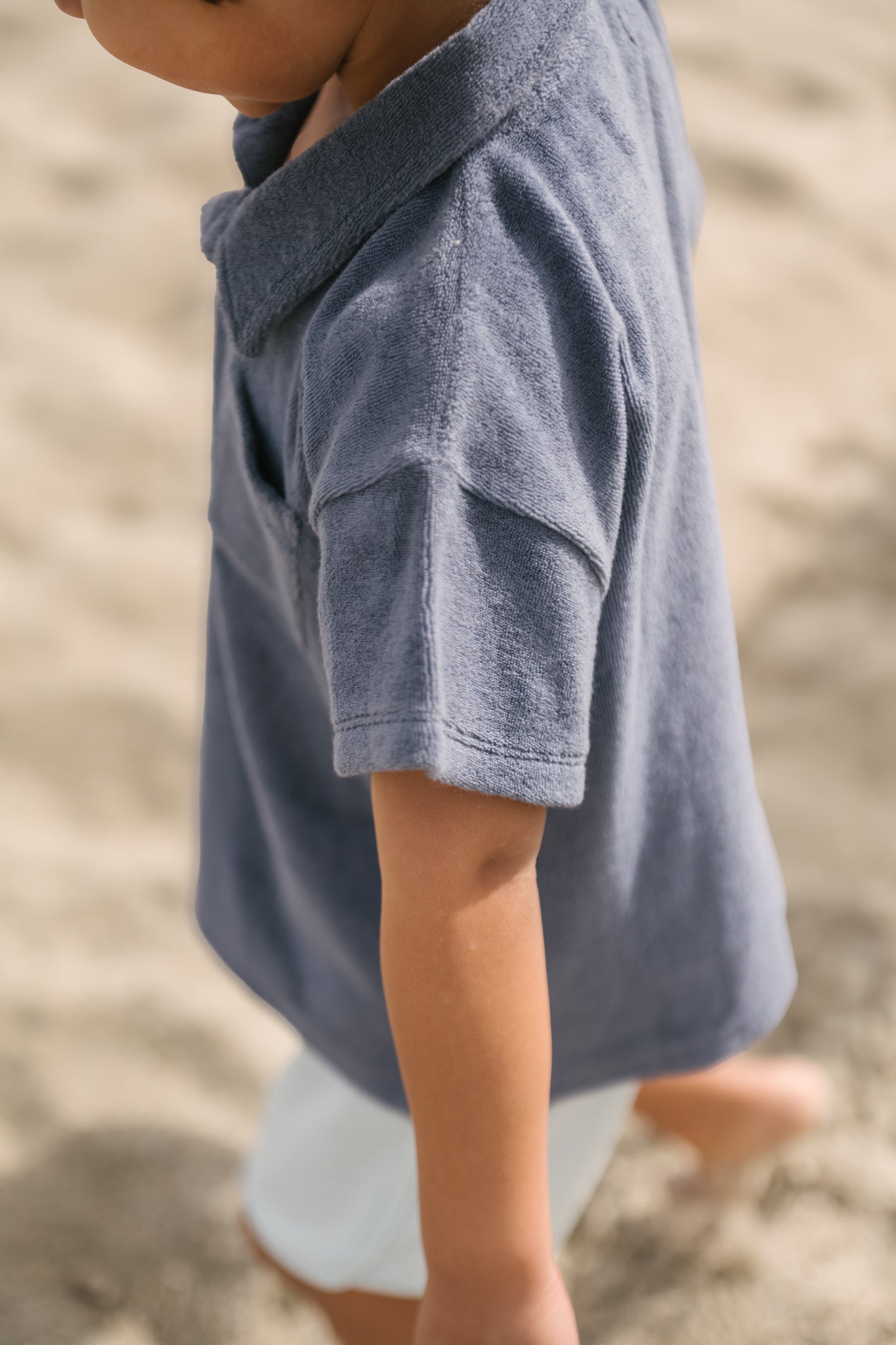 Classic Terry Polo - Ocean