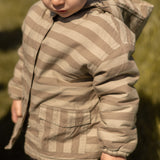 Pehr-Sherpa Lined Storm Jacket-Moss Stripe-2