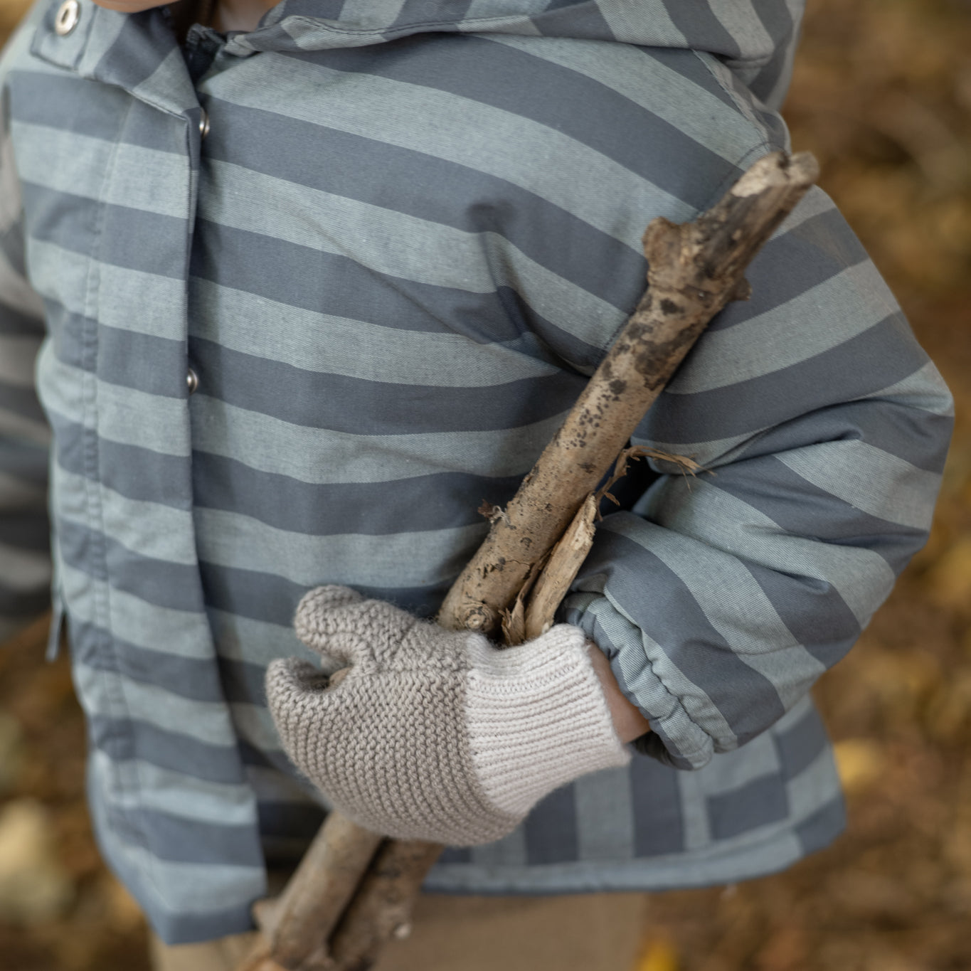Pehr-Sherpa Lined Storm Jacket-Indigo Stripe-4