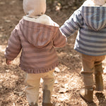 Pehr-Sherpa Lined Storm Jacket with Ruffle-Thistle Stripe-9