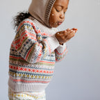 Pullover Sweater - Alpine Fair Isle- Toddler- Colorful Knit
