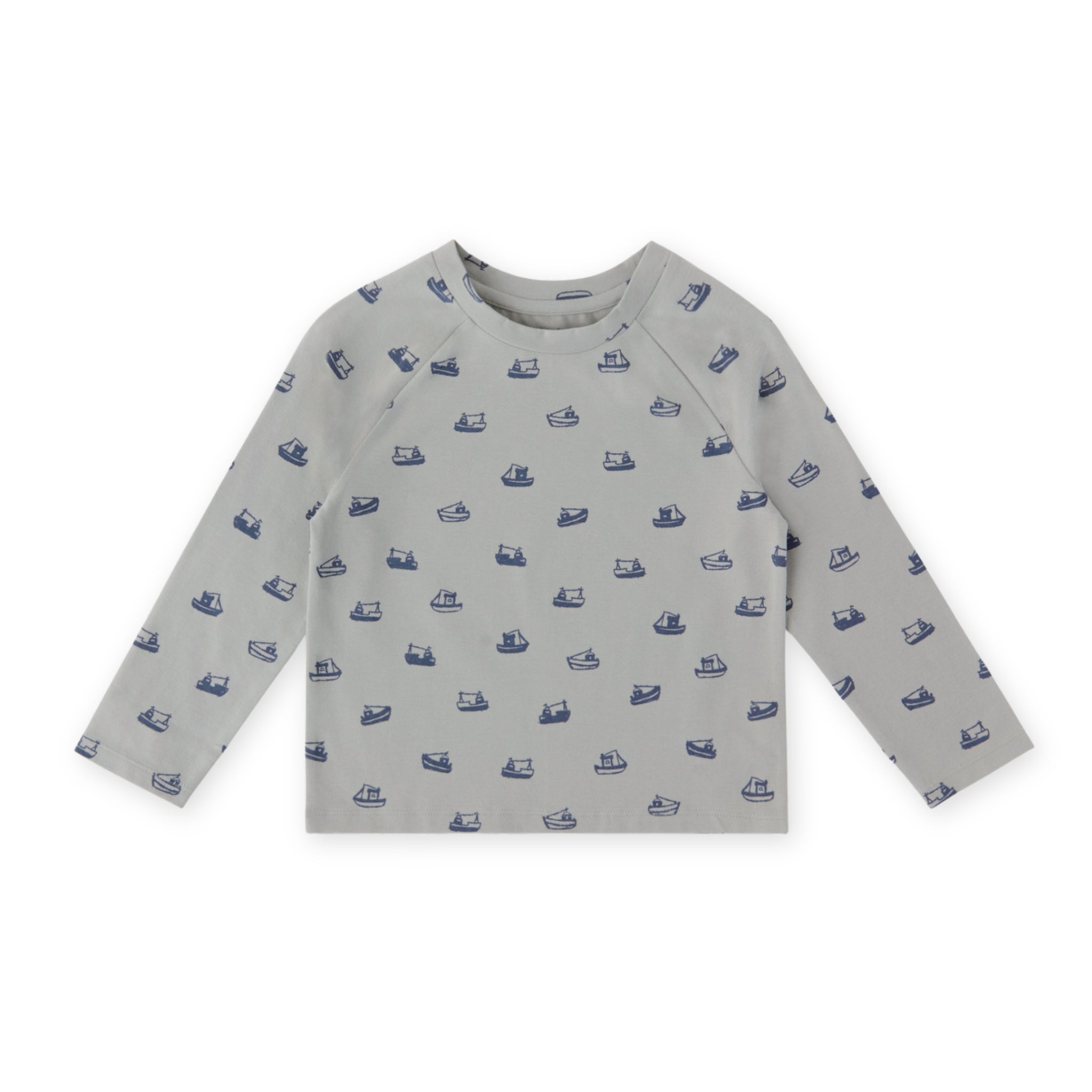 Essentials Raglan Top - Tugboat- Front