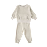 Teddy Fleece Set - Stone