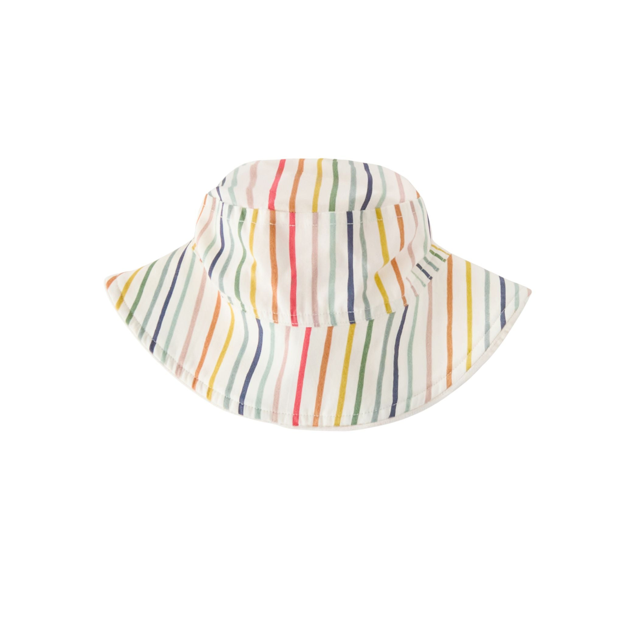 bucket hat stripes away rainbow