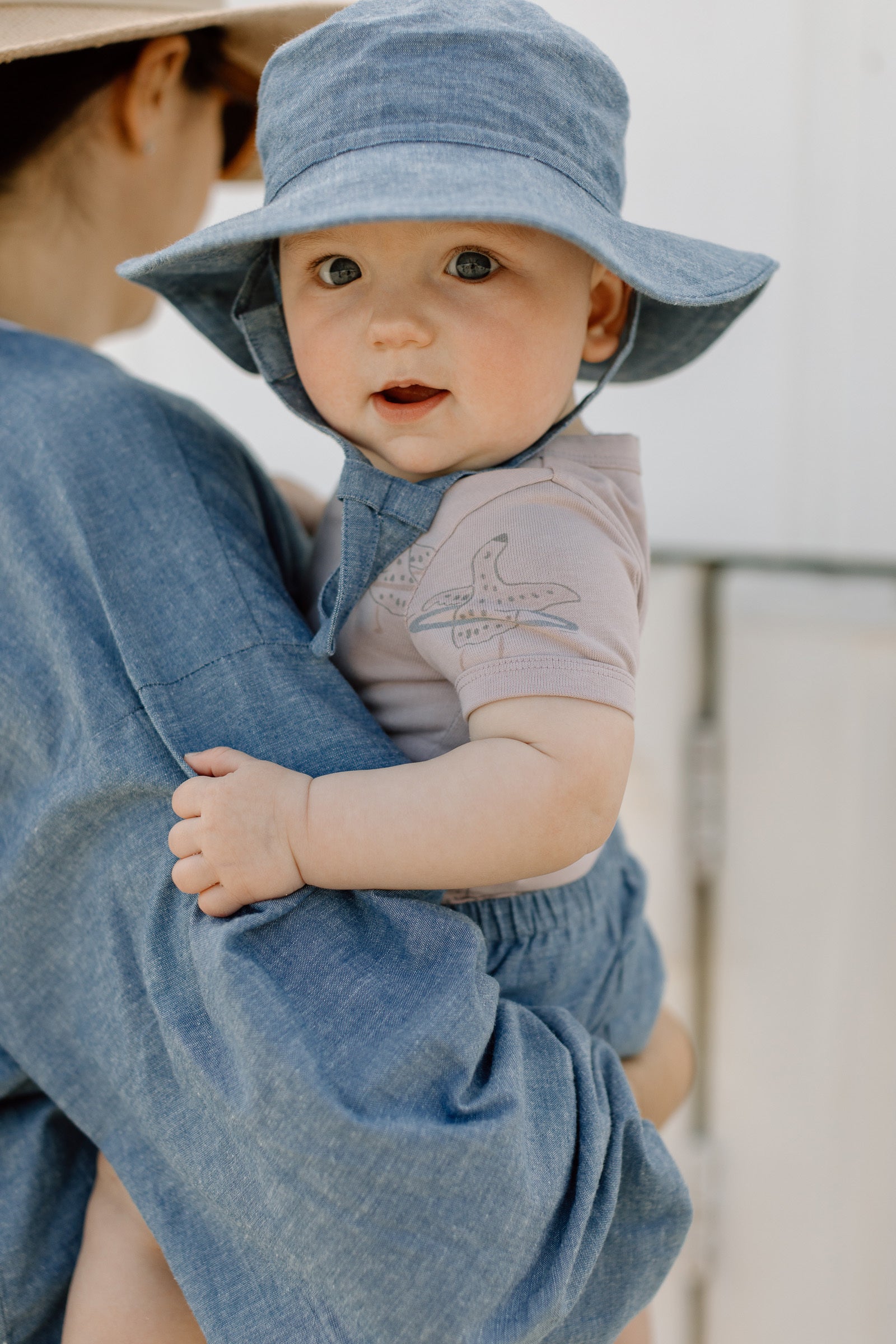 Pehr-Bucket Hat-Chambray-Baby-3