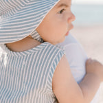 Pehr-Seersucker Bucket Hat-Marine Blue-Baby-2